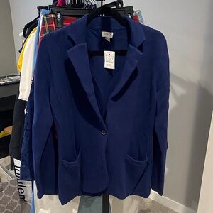 J. Crew Women's Deep Blue Blazer